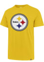 Pittsburgh Steelers 47 Imprinted Super Rival T Shirt - Gold