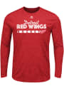 Majestic Detroit Red Wings Red Crash The Net Tee