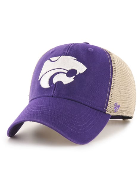 47 Purple K-State Wildcats Flagship Wash MVP Adjustable Hat