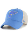 St Louis Blues 47 Flagship Wash MVP Adjustable Hat - Light Blue