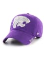 K-State Wildcats 47 Sparkle Clean Up Adjustable Hat - Purple