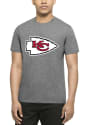 Kansas City Chiefs 47 Logo Club T Shirt - Grey