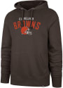 Cleveland Browns 47 Outrush Hooded Sweatshirt - Brown