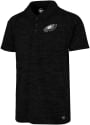 47 Philadelphia Eagles Black Impact Short Sleeve Polo Shirt