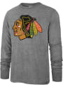 Chicago Blackhawks 47 Imprint Match Fashion T Shirt - Grey
