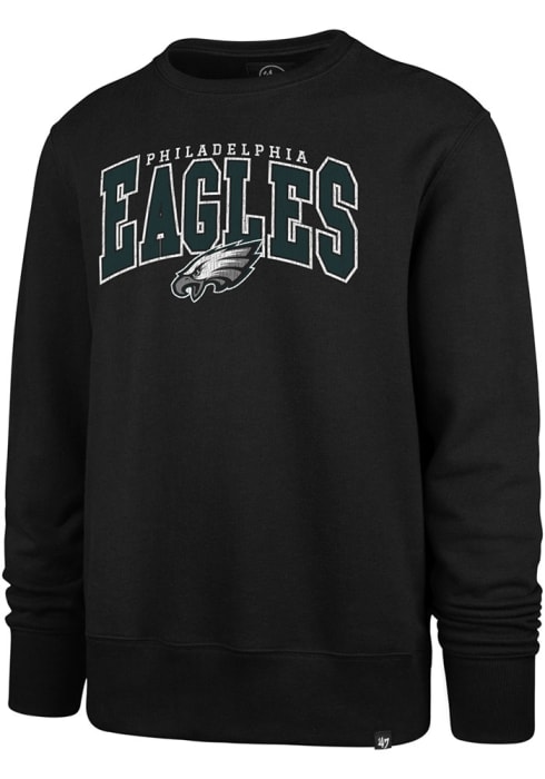 47 Philadelphia Eagles Headline Crew Sweatshirt - Black