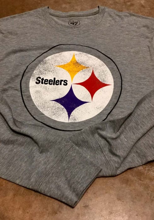47 Steelers Imprint Match Long Sleeve Fashion T Shirt