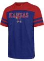 Kansas Jayhawks 47 Versus Club Fashion T Shirt - Blue