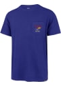 Kansas Jayhawks 47 Super Rival Pocket T Shirt - Blue