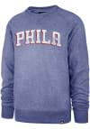Main image for 47 Philadelphia 76ers Mens Blue Imprint Match Long Sleeve Fashion Sweatshirt