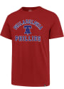 Philadelphia Phillies 47 Varsity Arch T Shirt - Red