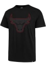 Chicago Bulls 47 Pop Imprint T Shirt - Black