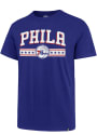 Philadelphia 76ers 47 Show Up T Shirt - Blue