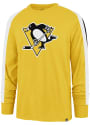 Pittsburgh Penguins 47 Stripe Arm Legion T Shirt - Gold
