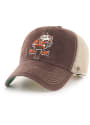 Brownie Cleveland Browns 47 Trawler Clean Up Adjustable Hat - Brown