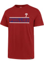 Philadelphia Phillies 47 Block Line T Shirt - Red
