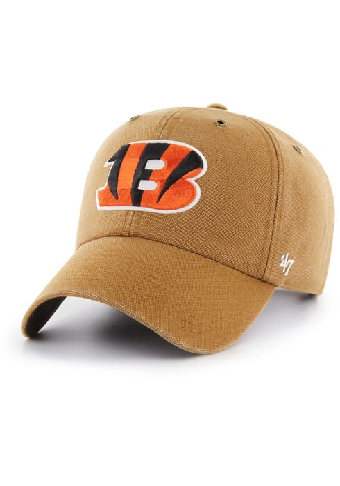 47 Cincinnati Bengals Carhartt Clean Up Adjustable Hat - Brown