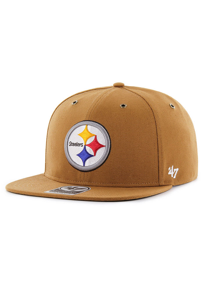 Men's Pittsburgh Steelers Carhartt x '47 Brown Throwback MVP