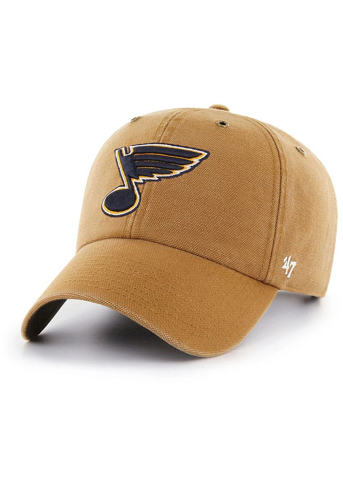 47 St Louis Blues Carhartt Clean Up Adjustable Hat Brown