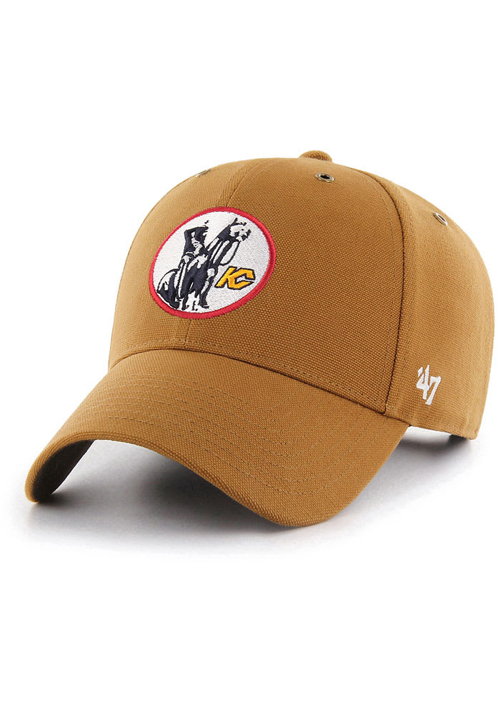 47 Kansas City Scouts Carhartt MVP Adjustable Hat Brown