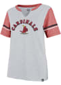 St Louis Cardinals Womens 47 Match Notch Crew T-Shirt - White
