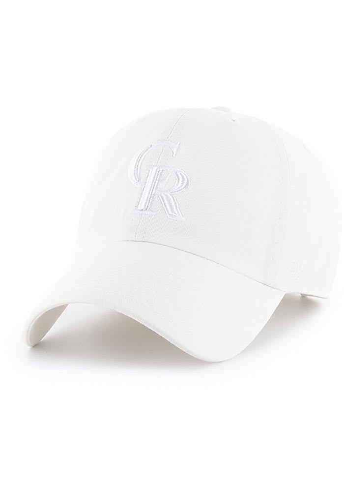 white rockies hat