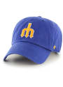 Seattle Mariners 47 Clean Up Adjustable Hat - Blue