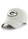 Green Bay Packers 47 Clean Up Adjustable Hat - Grey