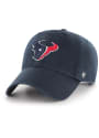 Houston Texans 47 Clean Up Adjustable Hat - Navy Blue