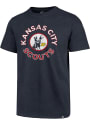 Kansas City Scouts 47 Vintage Circle T Shirt - Navy Blue