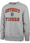 Main image for 47 Detroit Tigers Mens Grey Grounder Long Sleeve Crew Sweatshirt