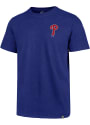 Philadelphia Phillies 47 Jumbo Stripe Backer T Shirt - Blue