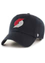 Portland Trail Blazers 47 Clean Up Adjustable Hat - Black