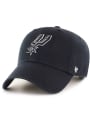 San Antonio Spurs 47 Clean Up Adjustable Hat - Black