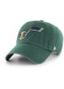 Utah Jazz 47 Clean Up Adjustable Hat - Green