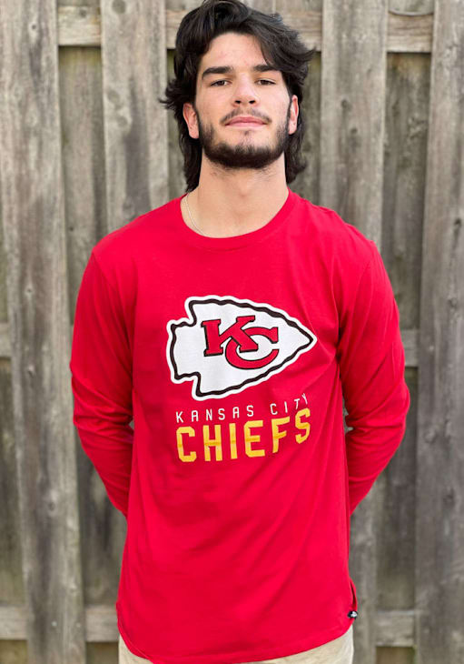 47 Kansas City Chiefs Hype Super Rival Long Sleeve T Shirt Red