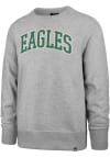Main image for 47 Philadelphia Eagles Mens Grey Arch Outline Headline Long Sleeve Crew Sweatshirt
