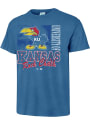 Kansas Jayhawks 47 Vintage Tubular Fashion T Shirt - Blue