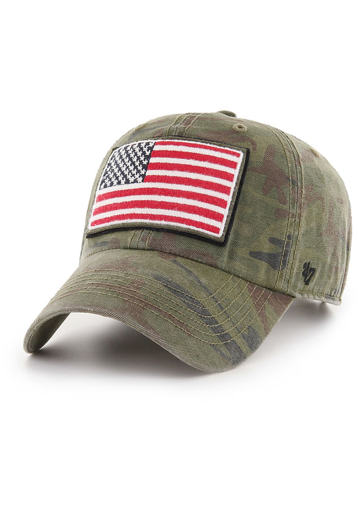 47 Americana CAMO OHT Movement Clean Up Iconic Adjustable Hat
