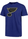 St Louis Blues 47 Club T Shirt - Blue