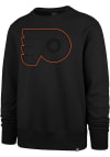 Main image for 47 Philadelphia Flyers Mens Black Pop Imprint Headline Long Sleeve Crew Sweatshirt