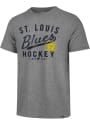 St Louis Blues 47 Grandstand Match Fashion T Shirt - Grey