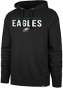 Philadelphia Eagles 47 Power Luck Headline Hooded Sweatshirt - Black