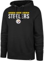Pittsburgh Steelers 47 Power Luck Headline Hooded Sweatshirt - Black