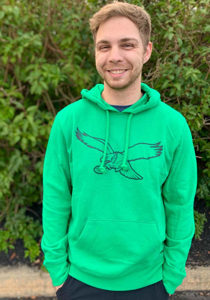 Kelly green hoodie store mens