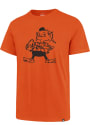 Brownie Cleveland Browns 47 Pop Shadow Imprint T Shirt - Orange