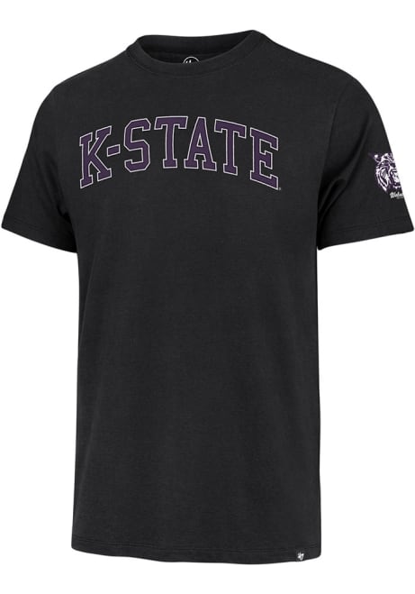 K-State Wildcats Black 47 Franklin Fieldhouse Short Sleeve Fashion T Shirt