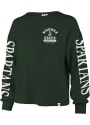 '47 Michigan State Spartans Womens Marlow Bell Green LS Tee