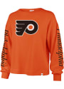 Philadelphia Flyers Womens 47 Marlow T-Shirt - Orange