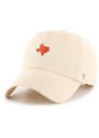 Texas 47 Orange Base Runner Clean Up Adjustable Hat - Natural